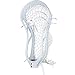 StringKing Men's Mark 2F Stiff Faceoff Lacrosse Head Strung with Type 4F (White/White)