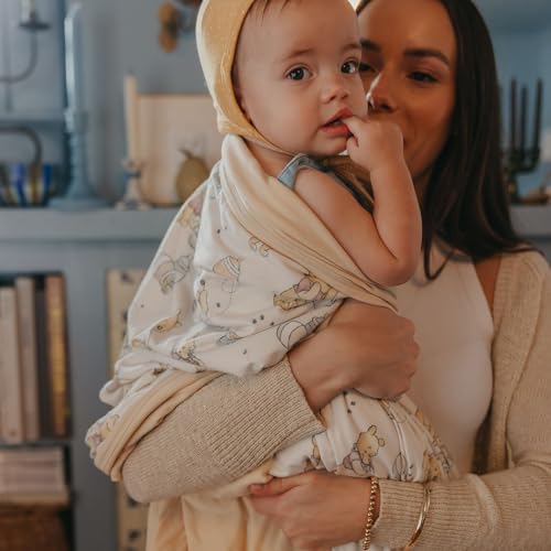Image of Copper Pearl Jumbo 3-Layer Baby Blanket: Soft Baby Quilts for Boys and Girls | Breathable, Cozy, Toddler Blanket | Baby Quilt for Newborns | 46x46 Premium Polyester /Rayon | Hunny