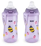 NUK Active Cup, 10 Oz, 1-Pack (2 Pack, Ladybug)
