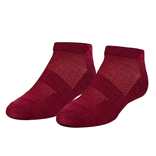 Image of Odd Sox - Basix Heather Athletic Ankle Socks - Performance Comfort Cotton Cushioned Breathable Arch Support - Unisex Sizing