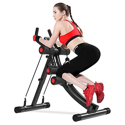 Fitlaya Fitness AB Workout Equipment Home Gym Exercise Equipment Abdominal Exercise Fitness Equipment with Resistance Bands