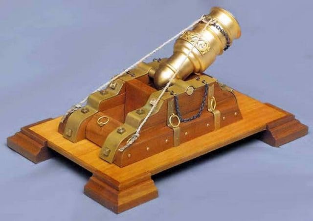 Mantua Model - FRANCESE TRABUCCO 1680 - Komplettes Montageset aus Holz und Metall zur Selbstmontage für Erwachsene - Modellbausatz