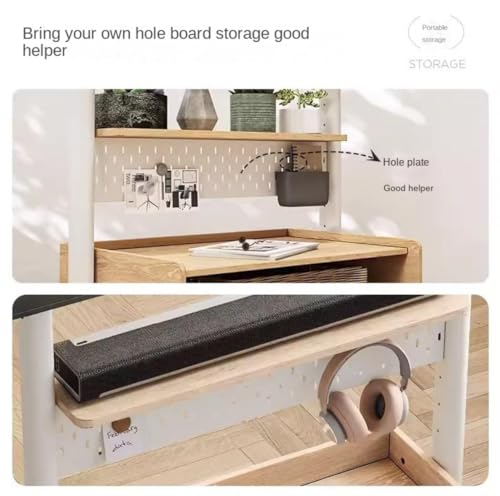 Soporte móvil para TV de 40-85 pulgadas ajustable en altura miniatura 6
