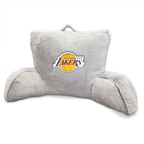 Pegasus Sports NBA LA Lakers Faux Fur Logo Backrest