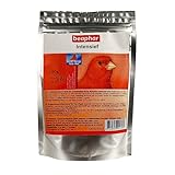 GLOBAL LUXURY MANAGEMENT Beaphar Intensief for Red Factor Bird Food - adds Brightness and Enhance Red Coloration for Canaries, Goldfinches, Cardinals, Flamingos and Others (100g)