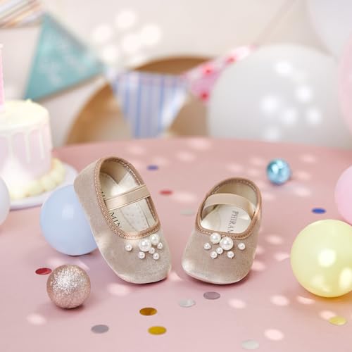 Image of PHIRAMIN Toddler Girl Mary Jane Dress Shoes-Little Girl School Uniform Shoes for Wedding Party