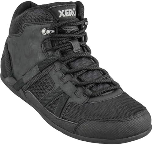 Xero Shoes Men's DayLite Hiker Fusion Hiking Boots, Black, 45.5 EU