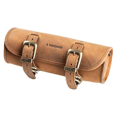 デグナー(DEGNER) レザーツールバッグ LEATHER TOOLBAG 金具色:アンティークゴールド ブラウン TB-4IN