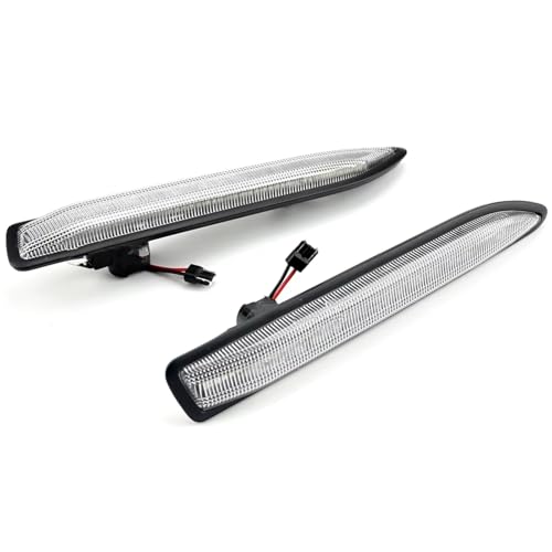 Clignotant séquentiel haut de gamme pour aile de Mondeo Mk4 feu dynamique noir - 2