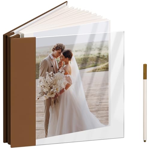Vienrose Acrylic Cover Brown Album