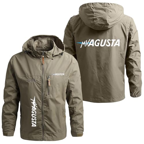Vestes softshell de travail légères et imperméables pour homme avec manteau de pluie zippé