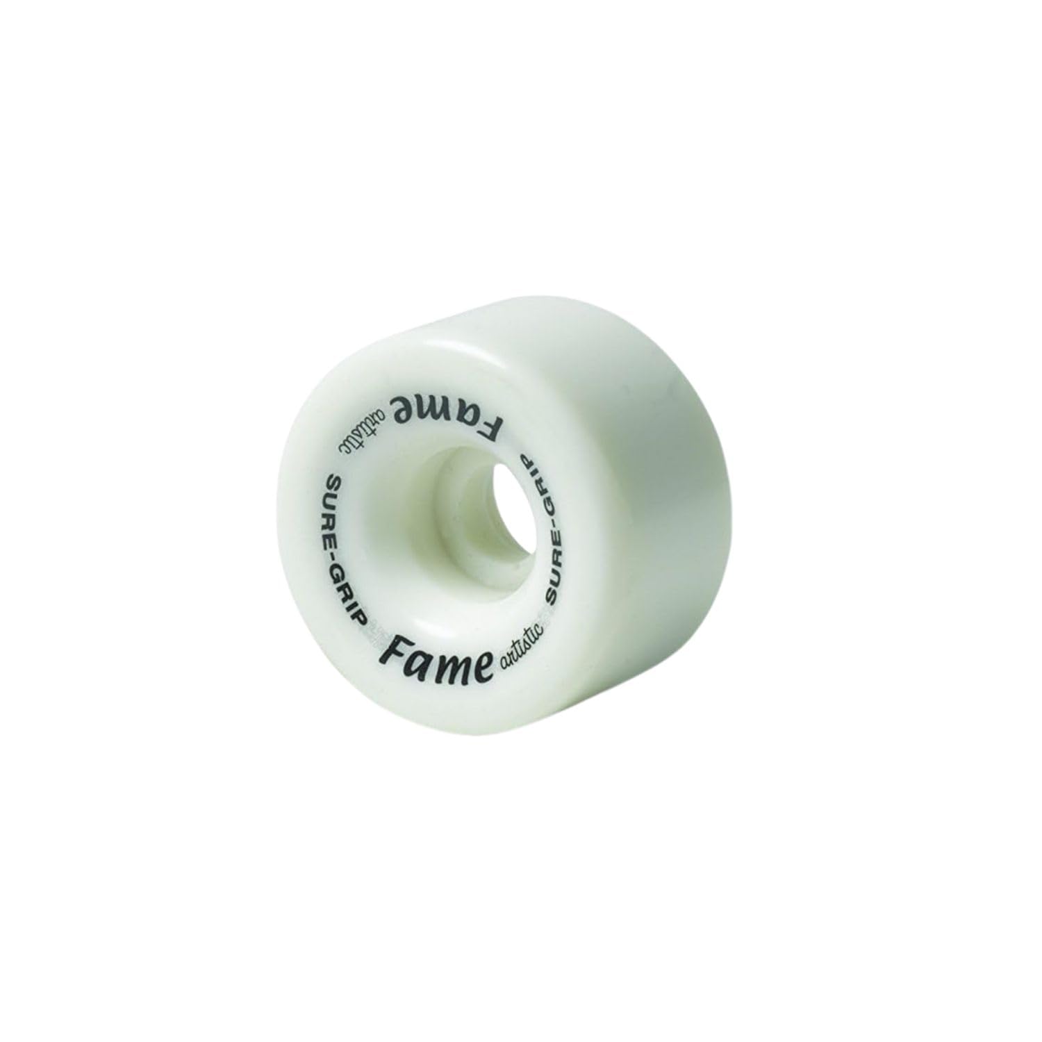 Sure-Grip Fame Indoor Wheels - Durable Nylon Build with Durometer of 95A and Diameter of 57mm - Ideal for Artistic Skating on Smooth Surfaces - Comes in Diverse Color Options - Set of 8 Wheels