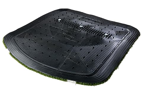 Portolite - Throw Down Mat with Spikes - Never Slip - Softball Pitching Mats - Red