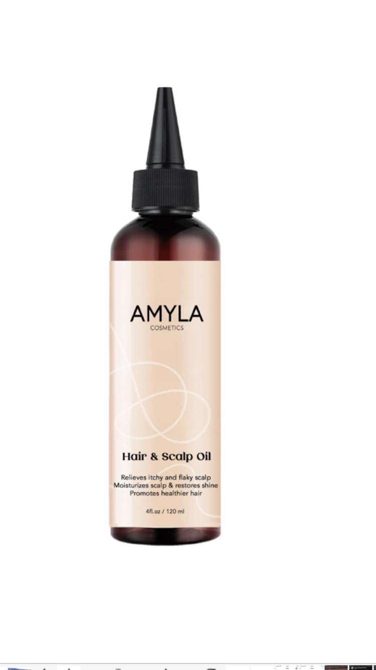 Amyla Cosmetics Hair & Scalp Oil 4oz (120ml)
