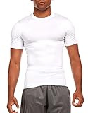 Russell Athletic Men's Compression Short Sleeve T-Shirt, White, XX-Large