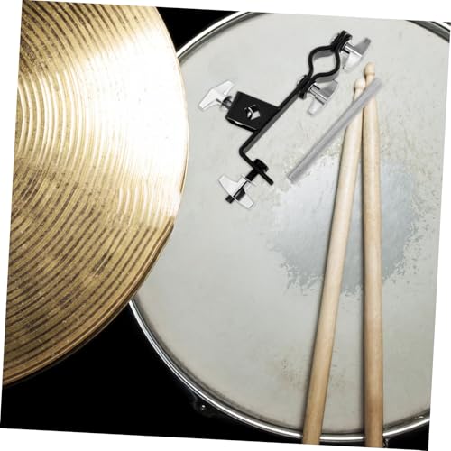 ERINGOGO Soporte de Brazo para Platillo para Baterías Soporte Ajustable de Metal Resistente para Instrumentos de Percusión miniatura 6