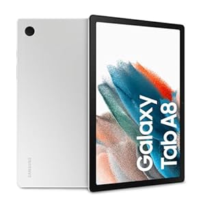 Samsung Galaxy Tab A8 Tablet 25,6 cm (10,5 Zoll) Wi-Fi RAM 4 GB 64 GB Tablet Android 11 Silver [italienische Version] 2022