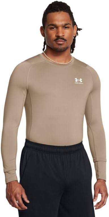 Amazon | Under Armour メンズ HeatGear コンプレッション長袖Tシャツ