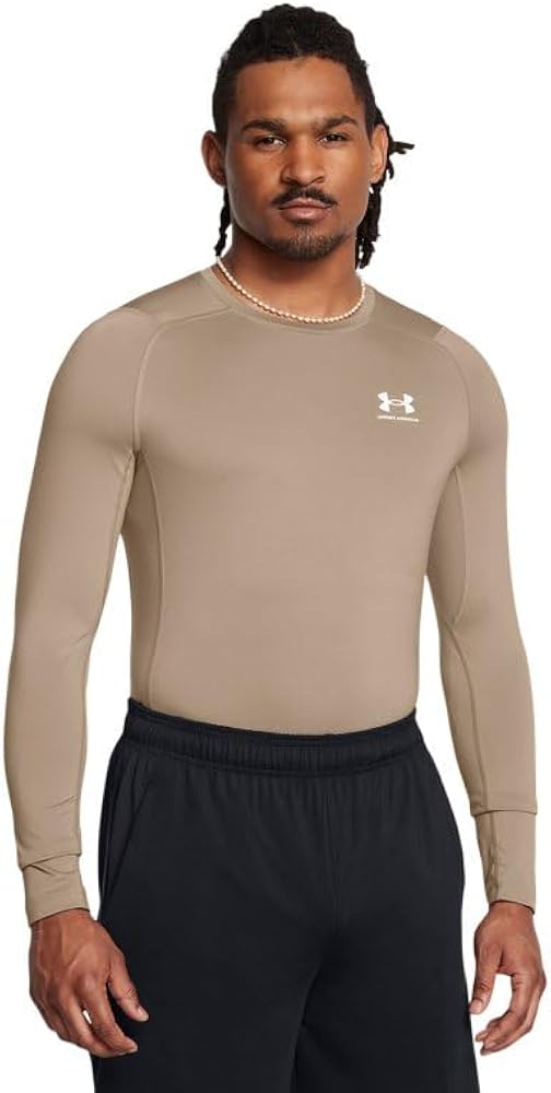 Amazon | Under Armour メンズ HeatGear コンプレッション長袖Tシャツ
