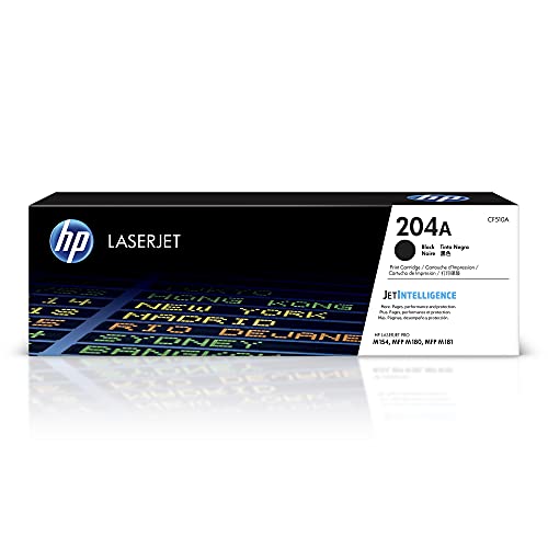 HP 204A Black Original LaserJet Toner Cartridge Laser cartridge 1100páginas Negro   Tóner para impresoras láser (Laser cartridge, 1100 páginas, Negro, 1 pieza(s))