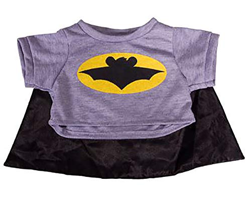 Stuffems Toy Shop Bat Camiseta del Oso de Peluche del Oso con el Cabo de la Ropa Ajusta a la mayoría de 8" - 10" Build-A-Bear y Más Cover
