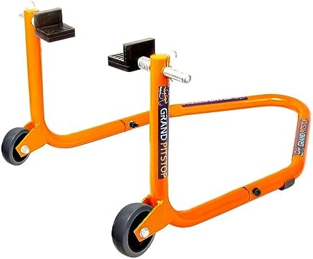 Supporto Per Pulizia Ruota Moto - Roller Stand Con Rampa, Sostituto Cavalletto, Fino A 272 Kg - Foto 2