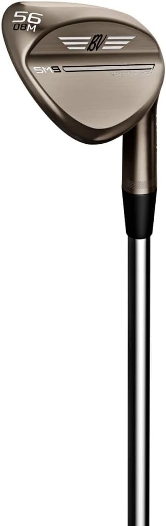 Vokey SM9 Brushed Steel Wedge, Green - Titleist Golf Club