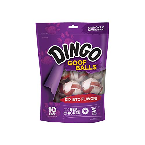 Dingo Goofballs Chicken & Rawhide Chews