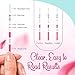 Clinical Guard 100 Pregnancy Tests Strips - Sensitive & Accurate Measurement Within 5 mins - Early Detection Pregnancy Test Strip - Easy to Use for Home Tests - HCG Test Strip Kit