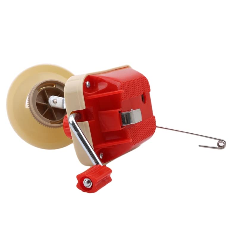 Handheld Swift Coiler Yarn Fiber String Ball Wool Winder Hand Operated Cable Yarn Craft Small Household Wool Winding Machine HOT - (Color: as Picture)