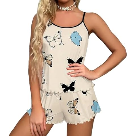 Momkonzz Butterfly Summer Pyjamas Set Cover