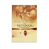 BARRAM Art Peinture sur Toile sans Cadre 40 * 60cm Film The Notebook Romantique Love Story Retro rkss Poster Toile Mur Art Room Photos pour Chambre Cadeaux Décor