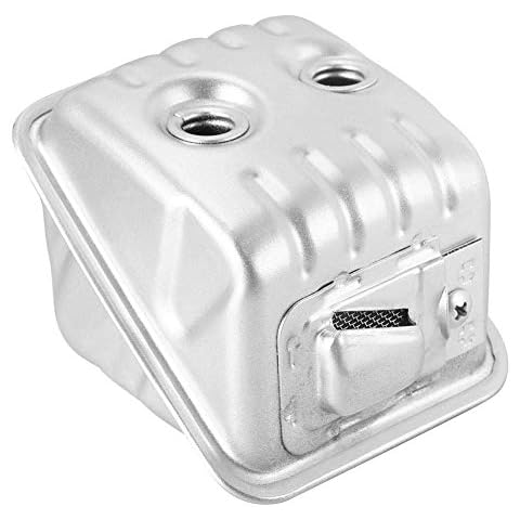 Fdit Silenciador de Escape de Metal para Motosierra Husqvarna Cover