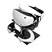DigiCharge VR Headset Ständer für PS VR 2 PSVR2 Sony Playstation VR2/ Meta Quest 2 / Quest 1 / Rift S/Valve Index/HP Reverb G2 / PICO 4 / VR Display Mount Station für Headset und Touch Controller