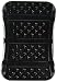 E-PRANCE 100% Brand New Black Car Accessory Rubber Sticky Pad Dash Mount Holder for Mobile Phone / Smartphone / iPhone Non-Slip, Washable Reusable (Size 1)