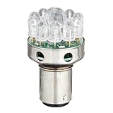 M&Hマツシマ イレブンビーム レッド 正回転(時計回り) 12V 口金ダブル型 BAY15D EB671RE