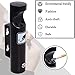 Wall Mounted Ashtray Outdoor Stainless Steel Cigarette Butt Receptacle – Commercial Smoking Disposal Bin for Restaurants, Hotels, Offices, Bars & Public Areas（Black,1pcs）