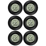 Thlevel Mini Higrómetro Termómetro Digital Casa In...: Mini termómetro higrómetro digital：Este termómetro higrometro portátil puede ayudarlo ayudarlo a comprender las condiciones del aire interior, lo que lo convierte en una opción ideal para su vida personal y profesional.