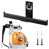 Jsiangoe Backpack Leaf Blower Hanger, Backpack Sprayer Wall Mount,Heary Duty Chainsaw Blower Storage Organizer Holder for Garage Storage, Weed Eater Hanger, Lawn Care Accessories, 1 Pack