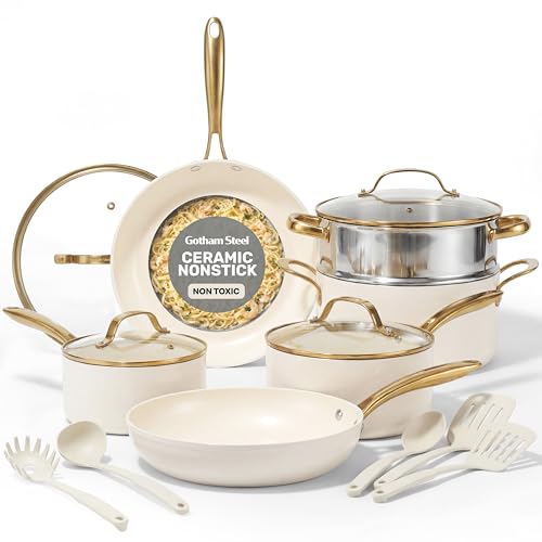 Gotham Steel 15-Piece Gold Set