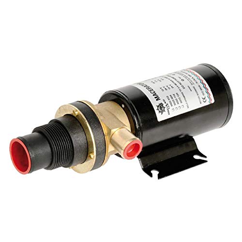 NAUTICA Samozasysający Macerator do Opróżniania Zbiorników Czarny 24 V 47 l/min 260 x 140 x 105 mm 50.221.24