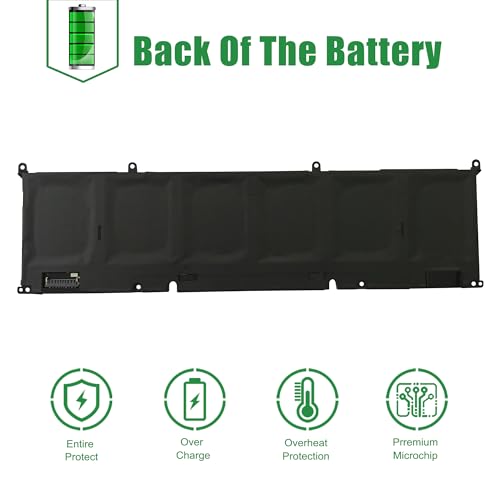Image of 69KF2 Laptop Battery Replacement for Dell G15 5510 5511 5515 5520 5521 5525 Precision 5550 5560 Inspiron 7510 7610 Vostro 7620 Series CPX-70N2F 70N2F 070N2F 0M59JH M59JH 11.4V 86Wh 7167mAh