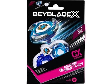 cavernedesjouets Coffret toupie - pour Beyblade x Courage Dran s 6-60v - Set toupie + Lanceur -...