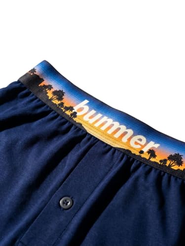 Image of Bummer Micro Modal Boxer Shorts for Men - Ultra Soft & Breathable, 3 Times Softer Than Cotton, Anti-Bacterial, Stretchable for Ultimate Comfort & Style, Pack of 1 (A Shark Tank Product)