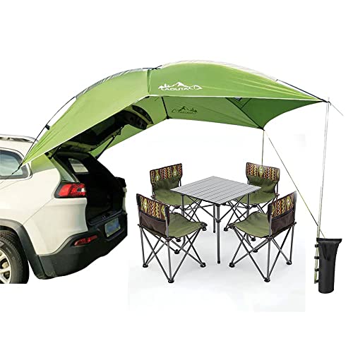 TentHome SUV Tailgate Tent Awning Sun Shelter for Camping 3-4 Persons