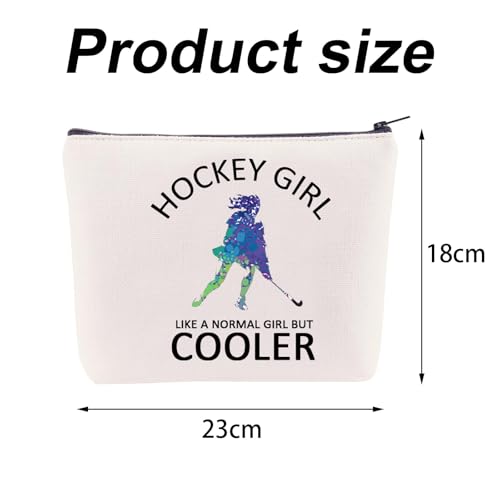 Hockey Girls Gifts Hockey Makeup Bag Hockey Gifts for Girls Women Hockey Lovers Hockey Players Ice Hockey Bag Girls Hockey Gifts Hockey Fan Gifts Girls Ice Hockey Gifts Hockey Accessory for Women2