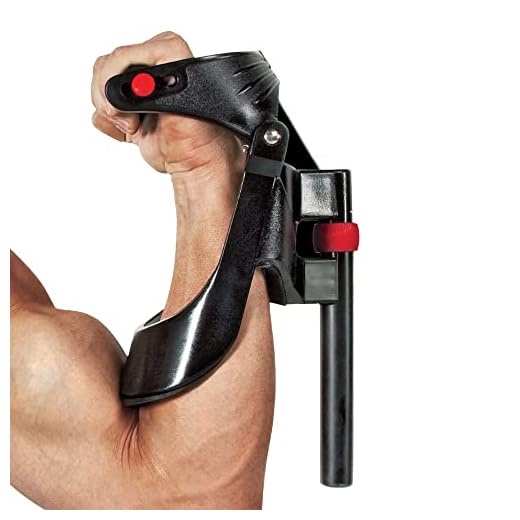 Marcy Wrist and Forearm Developer/Strengthener Home Gym Gear - Wedge Multi-coloured, 9x4x1"