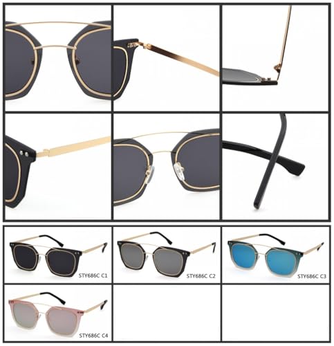 Lunettes de soleil œil de chat anti-éblouissement pour femmes et hommes