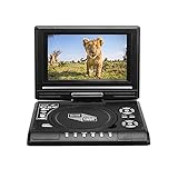[Fácil de usar] El panel de control está compuesto por teclas claras. Puede disfrutar de una interfaz amigable para los humanos y tocar fácilmente. Compatible con la mayoría de formatos: DVD + R / RW, DVD-R / RW, CD-DA, MP3, JPEG, VCD, etc.