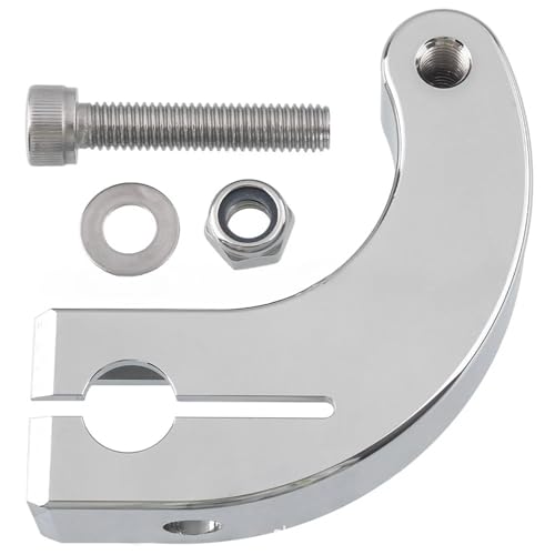 KVSWBRE Levier de vitesse arrière pour moto, compatible avec Harley Soft Tail Street Fighter, Roadway ST Fat Boy Fat Fighter Alliage d'aluminium Leviers Sélecteurs(Electroplated color)